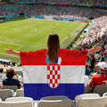 Croatia Fan Cape